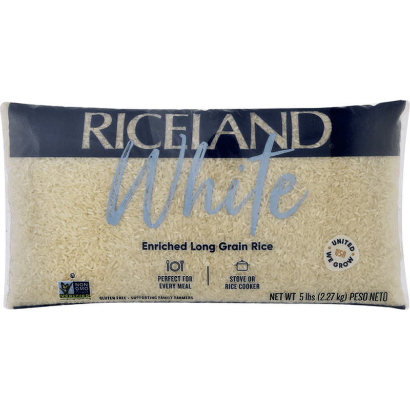 Riceland Rice, Long Grain, Enriched, White (5 lb) Instacart