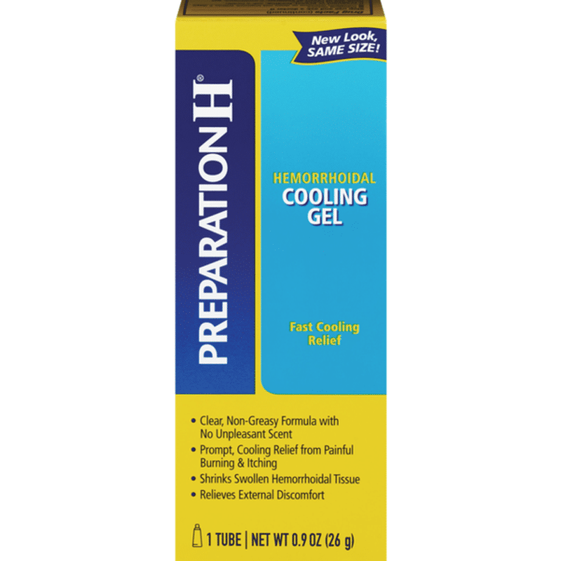 Preparation H Hemorrhoidal Cooling Gel (0.9 oz) - Instacart