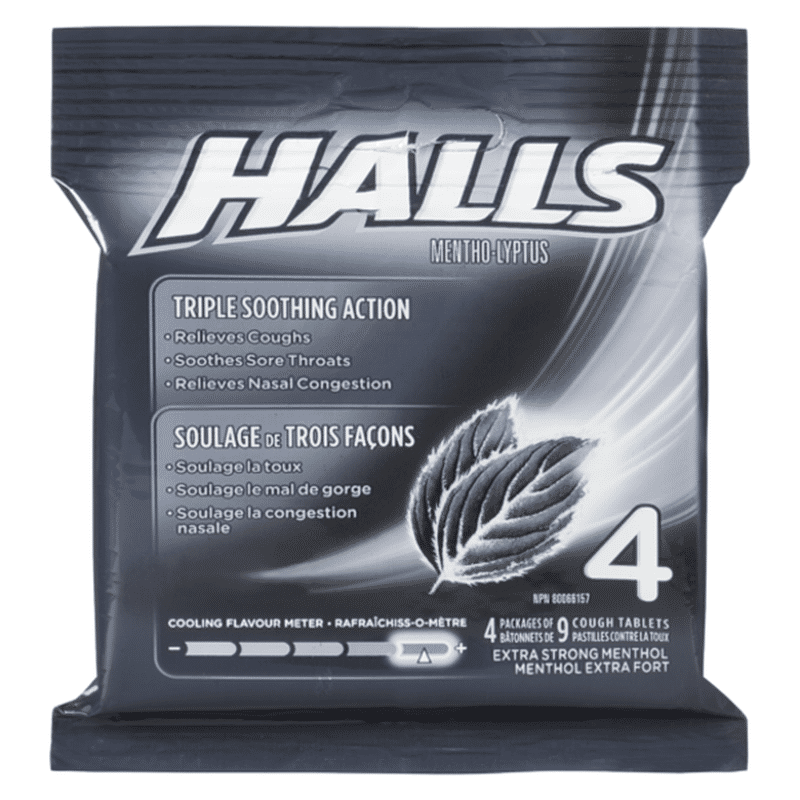 Halls Relief MenthoLyptus Extra Strong Menthol Cough Drops Instacart
