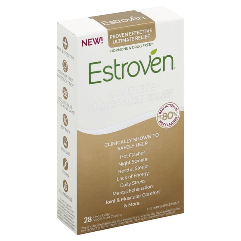 Estroven Complete Menopause Relief (28 Ct) From Kroger - Instacart