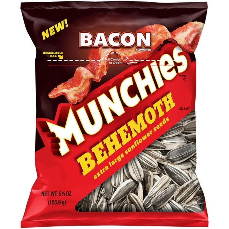 MUNCHIES Bacon Flavored Extra Large Sunflower Seeds (155.9 g) Instacart