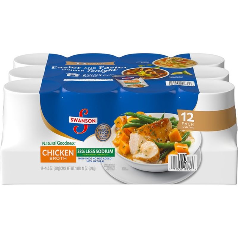 Swanson® Chicken Broth (14.5 oz) from Costco Instacart