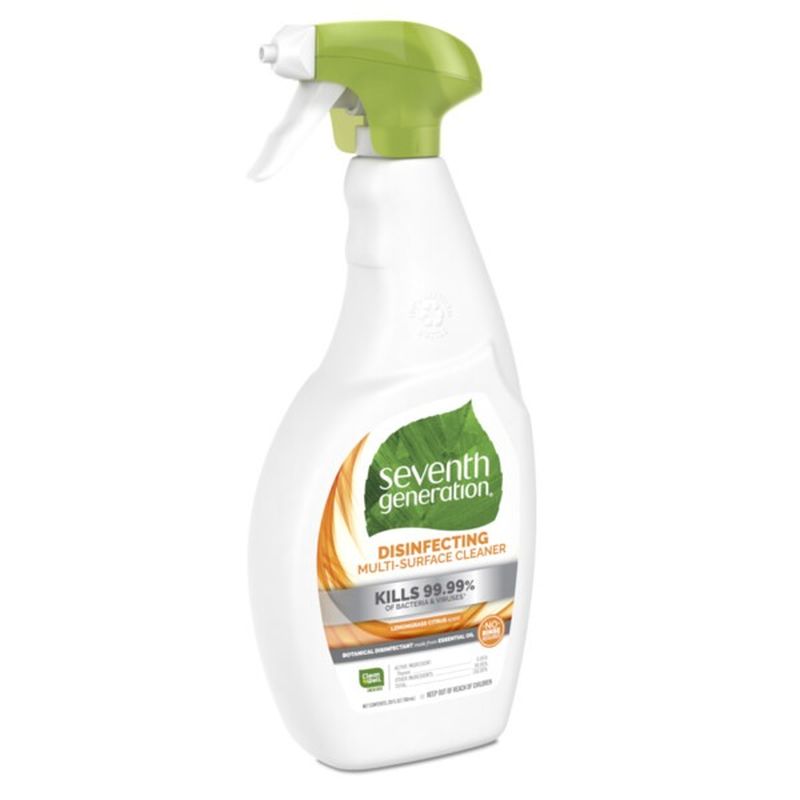 Seventh Generation Disinfecting Multisurface Cleaner Lemongrass Citrus