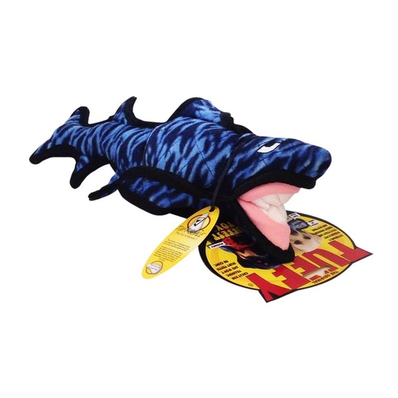 tuffy shark dog toy