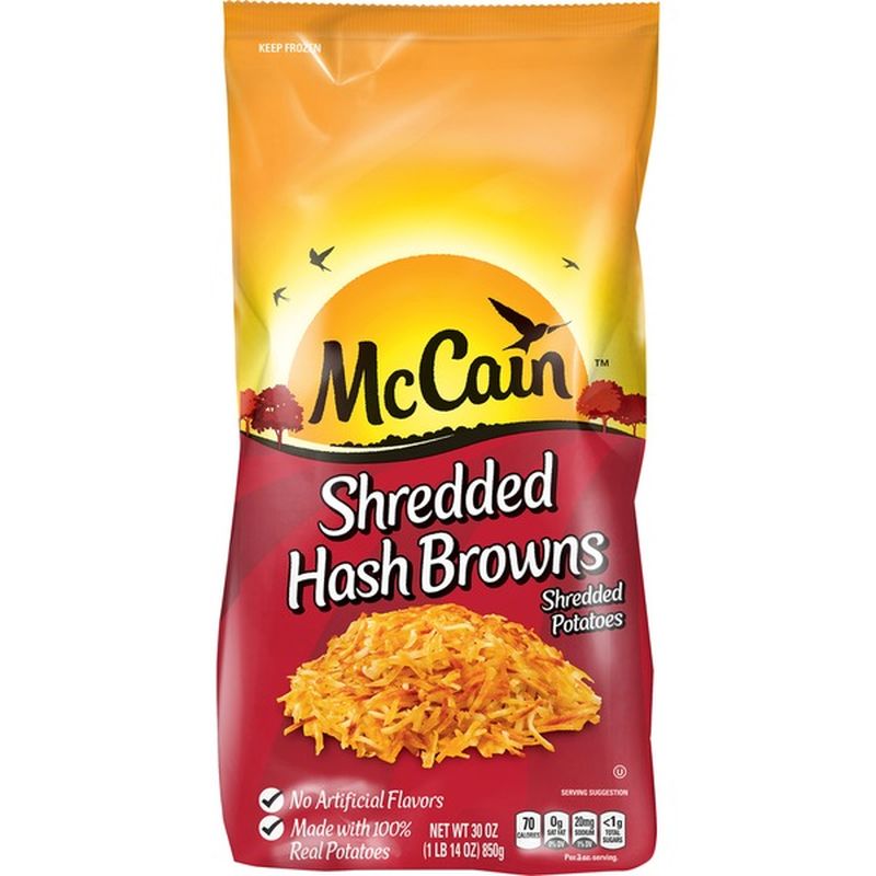 McCain Shredded Hash Brown Potatoes (30 oz) - Instacart