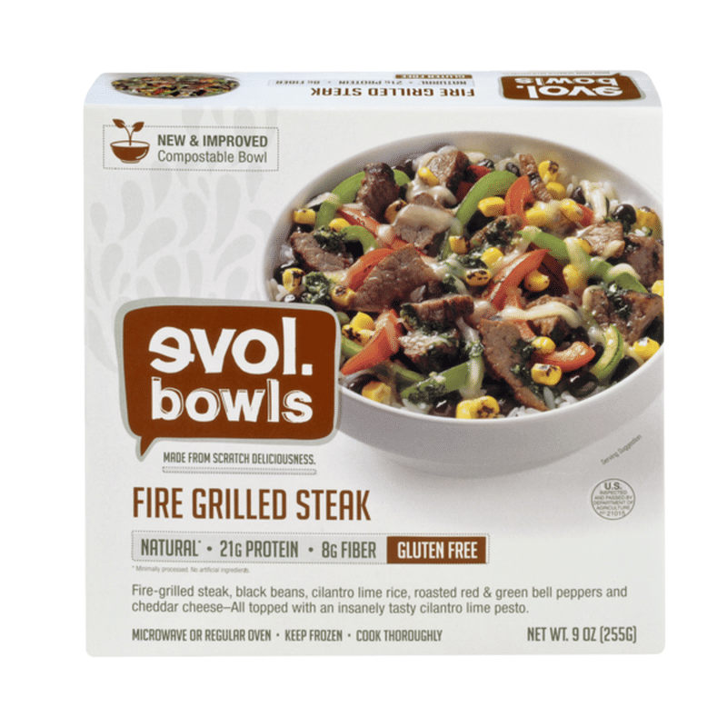 Evol Foods Fire Grilled Steak (9 oz) from Giant Food - Instacart