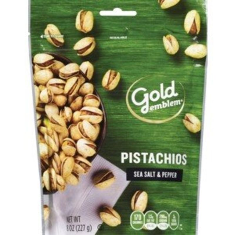 CVS Gold Emblem Salt & Pepper Natural Pistachios (10 oz) Instacart