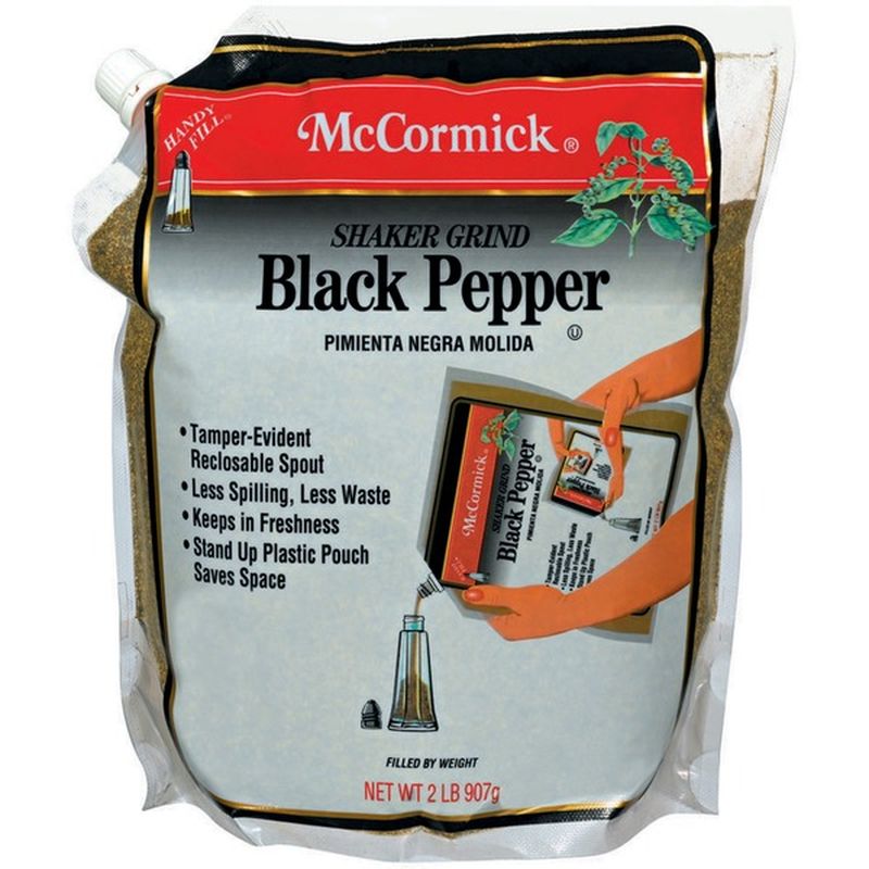 McCormick® Culinary Handy Fill® Shaker Grind Black Pepper (2 lb) from