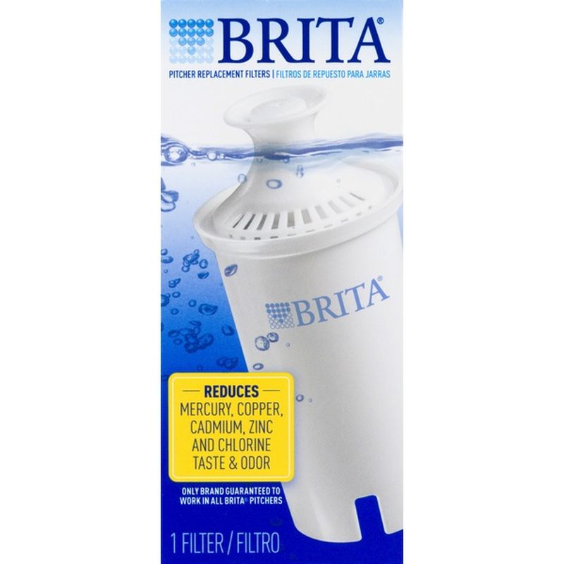 Brita Water Filtration Pitcher Advanced Replacement Filter (each) from