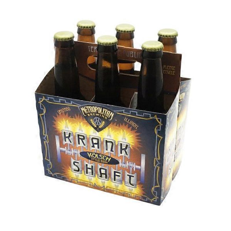 Metropolitan Brewing Krankshaft Kolsch (12 fl oz) Instacart