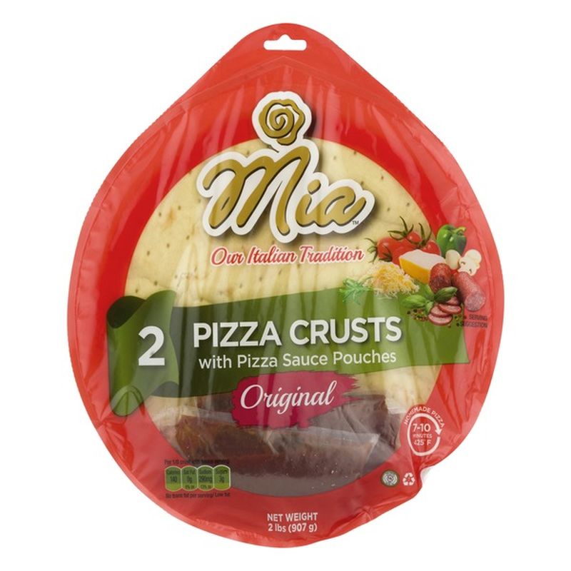 Mia Original Italian Style Pre-Cooked Pizza Crust Kit