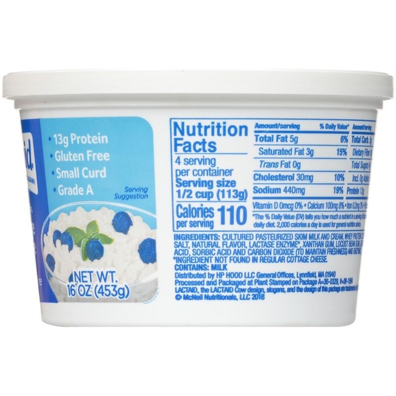 Lactaid Cottage Cheese (16 oz) Instacart