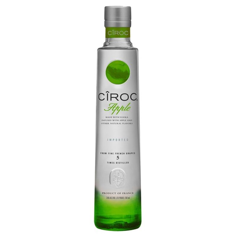 Ciroc Apple Made With Vodka Infused With Natural Flavors 200 Ml