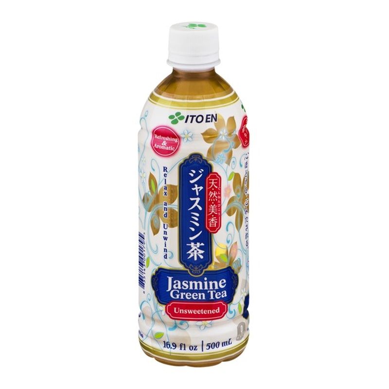 Ito En Green Tea, Jasmine, Unsweetened (16.9 oz) from The Fresh Market