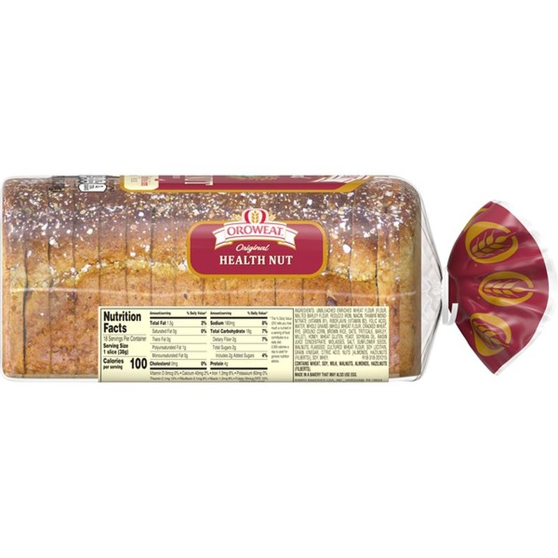 oraweat healthnut bread