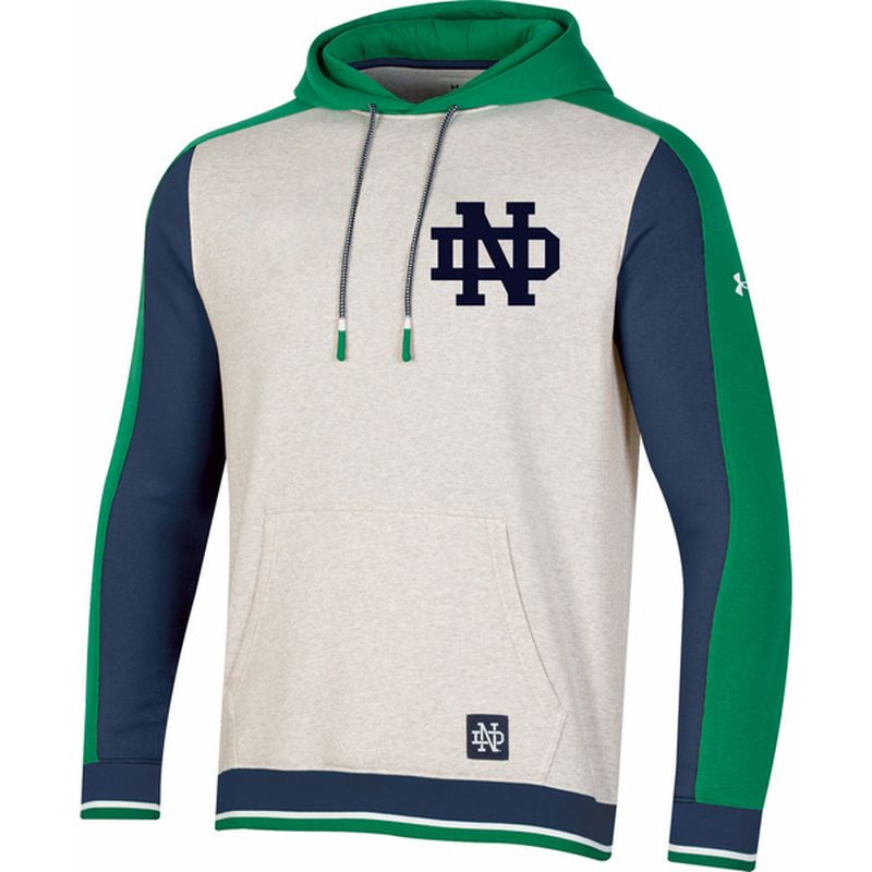 notre dame white hoodie