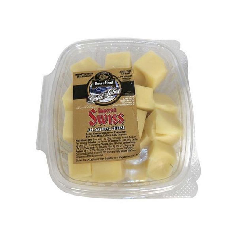 Boar's Head Gold Label Swiss Cheese Cubes (per lb) Instacart