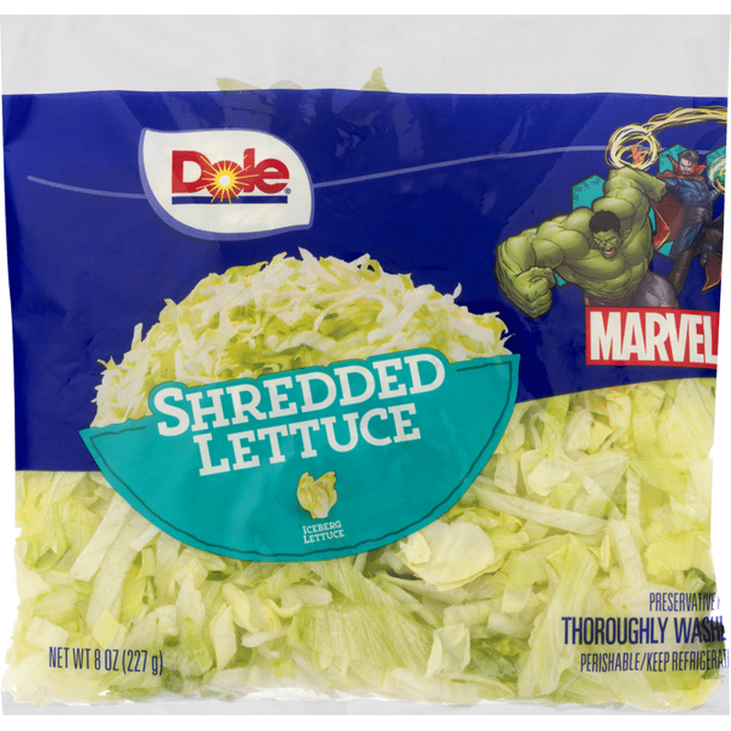 Dole Lettuce, Marvel, Shredded (8 oz Package) from FoodsCo Instacart