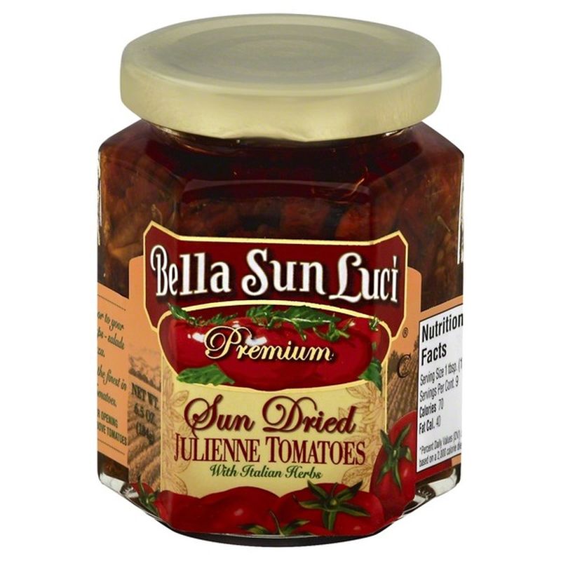 Bella Sun Luci Premium Sun Dried Julienne Tomatoes with Italian Herbs (6.5 oz) Instacart