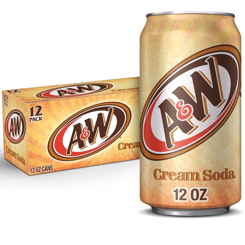 A&W Cream Soda, Case (12 fl oz) Instacart
