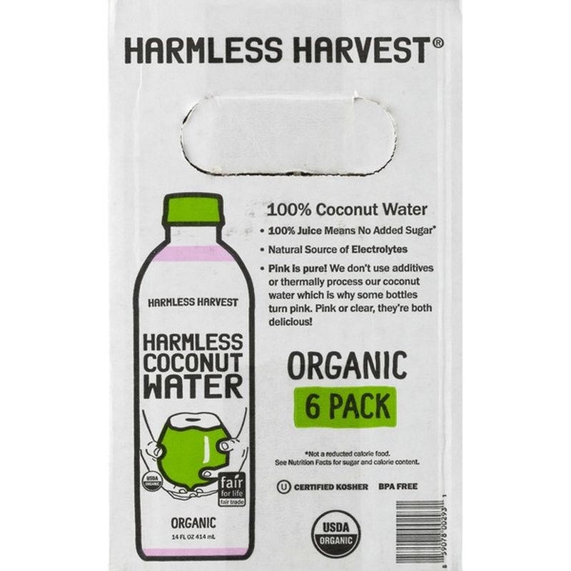 Harmless Harvest Organic Coconut Water (14 fl oz) Delivery or Pickup