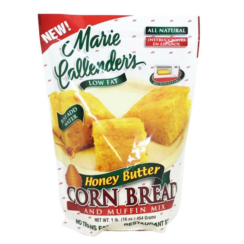 Marie Callenders Corn Bread And Muffin Mix Restaurant Style Honey Butter 16 Oz From Smart