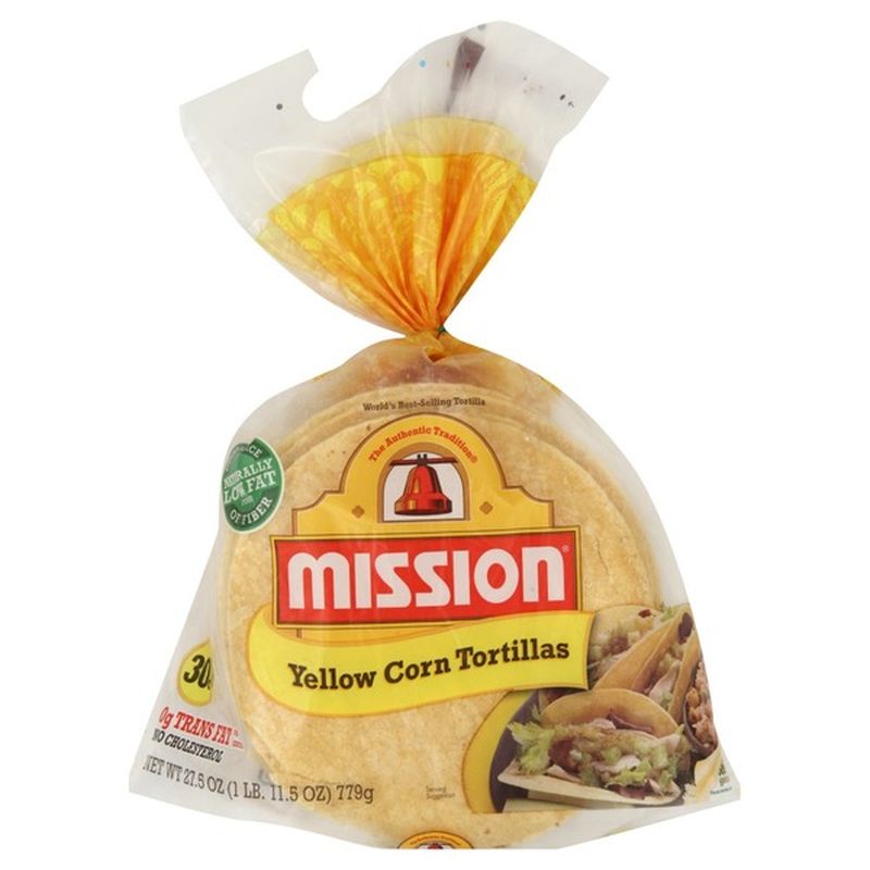 Mission Yellow Corn Tortillas (30 ct) Instacart