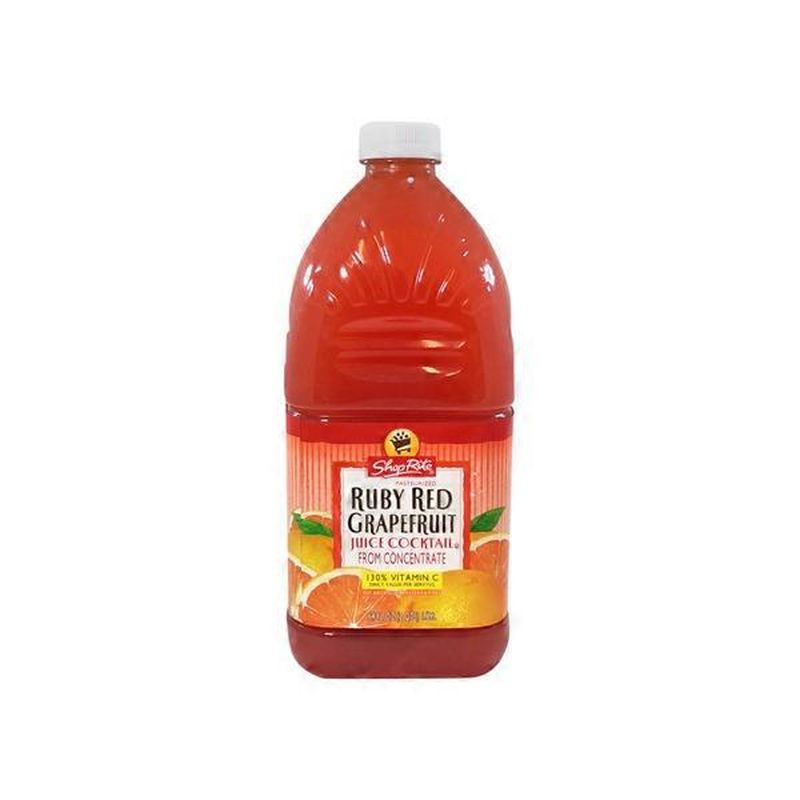 ShopRite Juice Cocktail, Ruby Red Grapefruit (each) Instacart