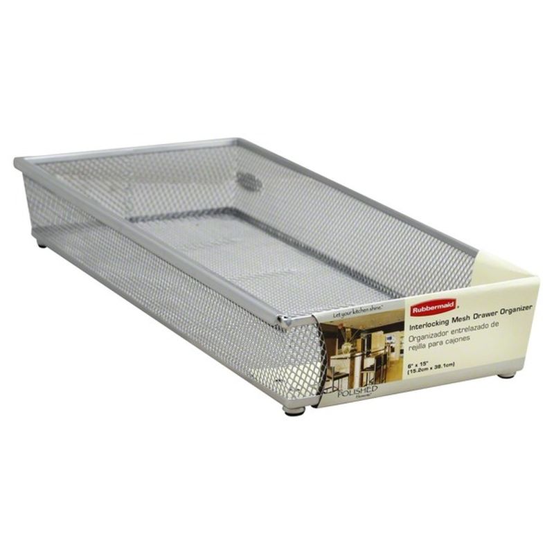 Rubbermaid Drawer Organizer, Mesh, Interlocking (1 each) Instacart