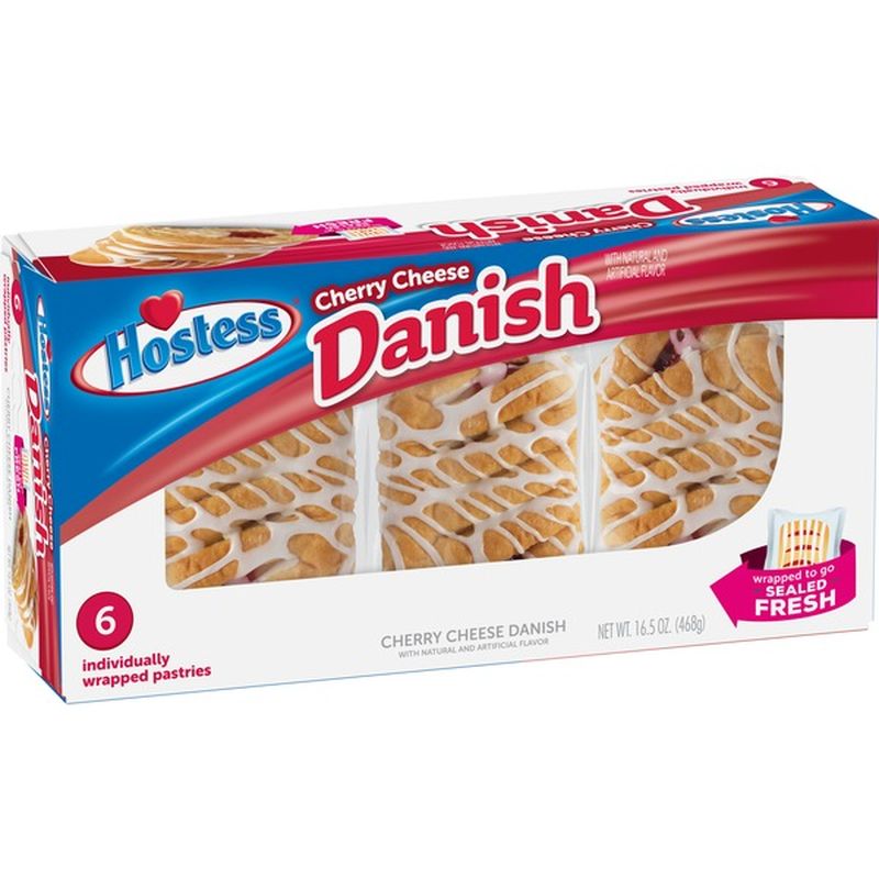 Hostess Cherry Cheese Round Danish (16.5 oz) from Pete's Fresh Market