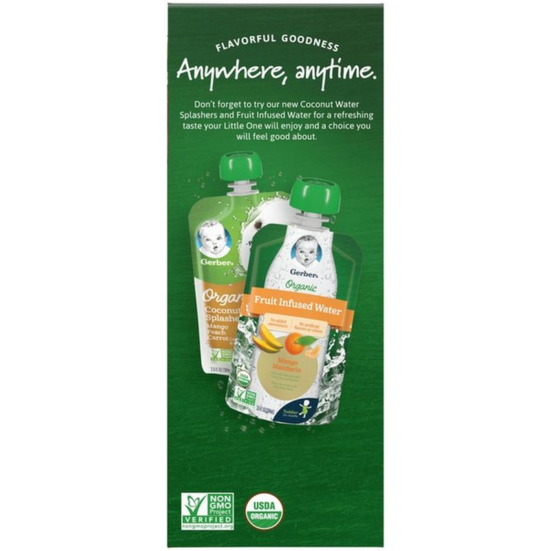 gerber organic oat milk smoothie