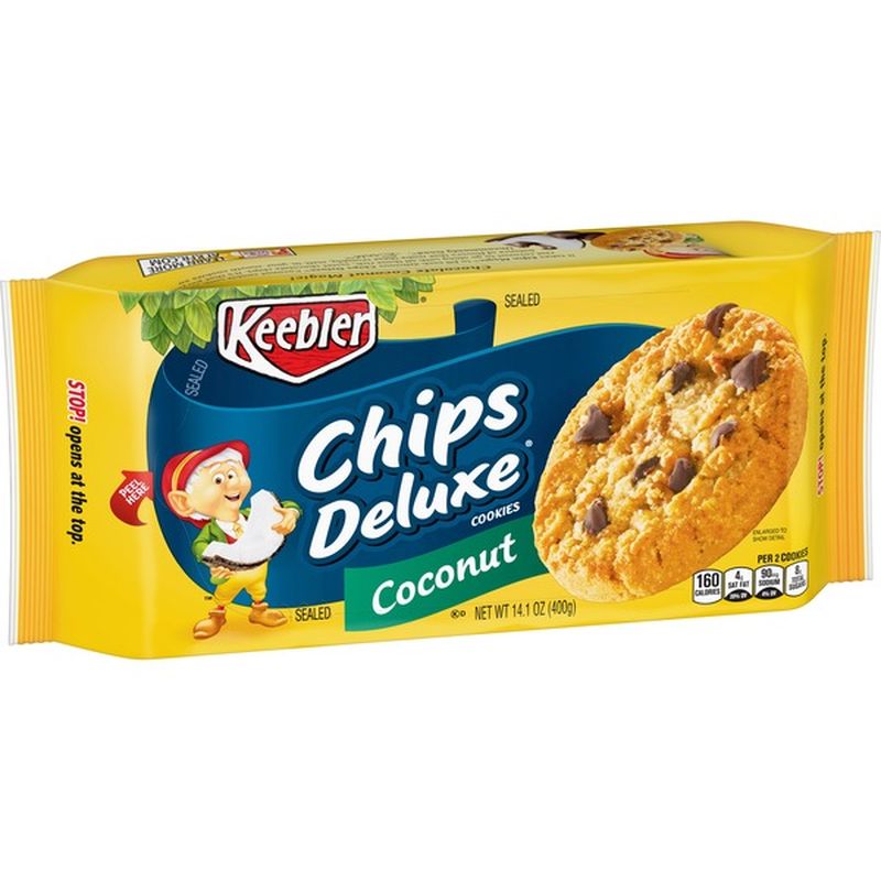 Cookie 14. Keebler cookies. Chips Deluxe. Печенье Делюкс.