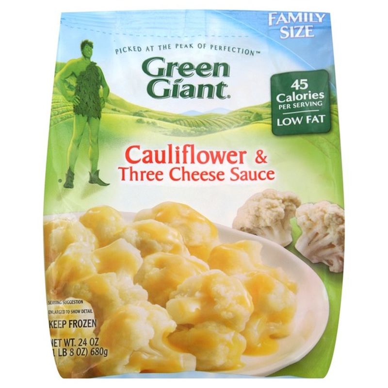 Green Giant Cauliflower & Three Cheese Sauce, Family Size (24 oz) Instacart