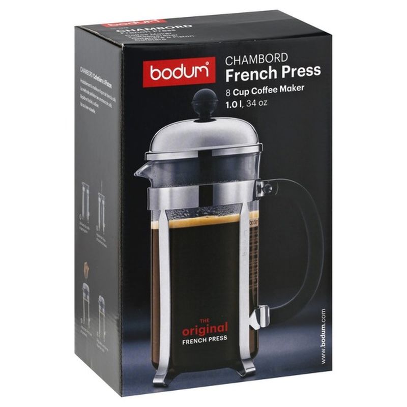 BODUM Coffee Maker, French Press, 8 Cup (1 each) Delivery or Pickup