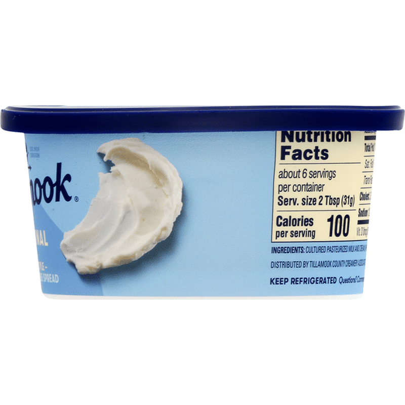 Tillamook Farmstyle Original Cream Cheese Spread (7 Oz) - Instacart