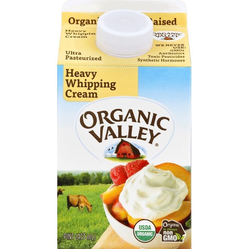 Organic Valley Ultra Pasteurized Organic Heavy Whipping Cream (16 oz