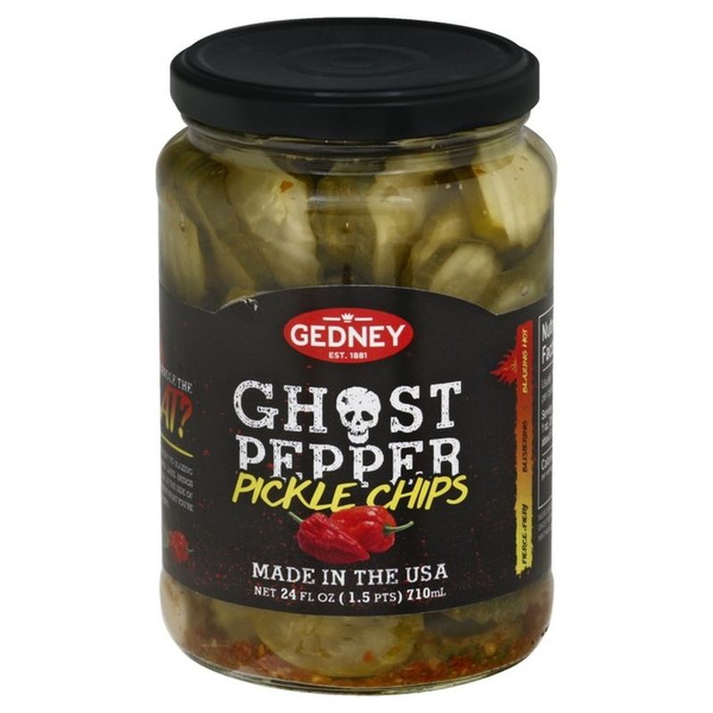 gedney ghost pepper pickle chips
