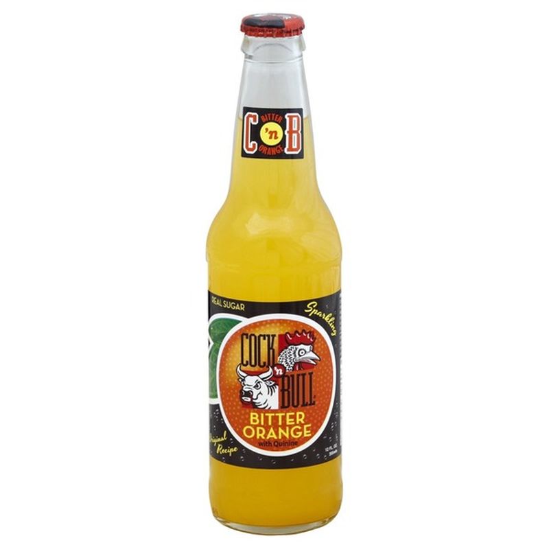 Cock N Bull Soda, Sparkling, Bitter Orange with Quinine (12 oz) Instacart