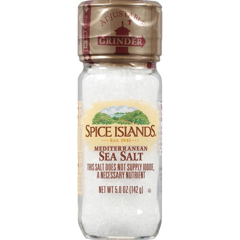 Spice Islands Mediterranean Sea Salt (5 oz) Instacart