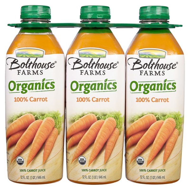 Bolthouse Farms 100 Carrot Juice (32 fl oz) from Costco Instacart