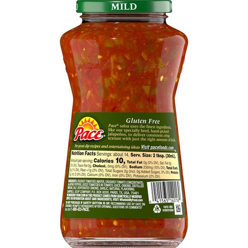 Pace® Mild Chunky Salsa (16 Oz) From Walmart - Instacart