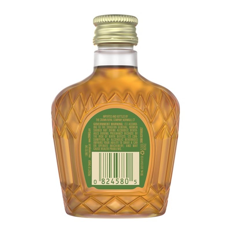 Crown Royal Regal Apple Flavored Whisky, (70 Proof) (50 ml ...