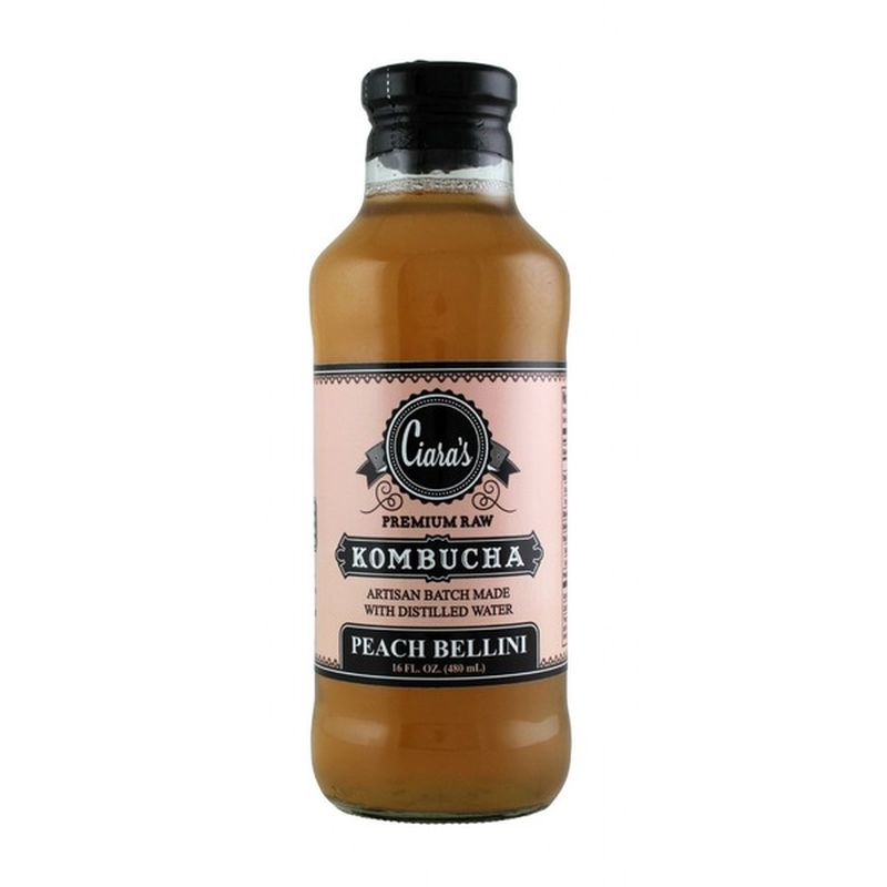 Ciara's Peach Bellini Kombucha