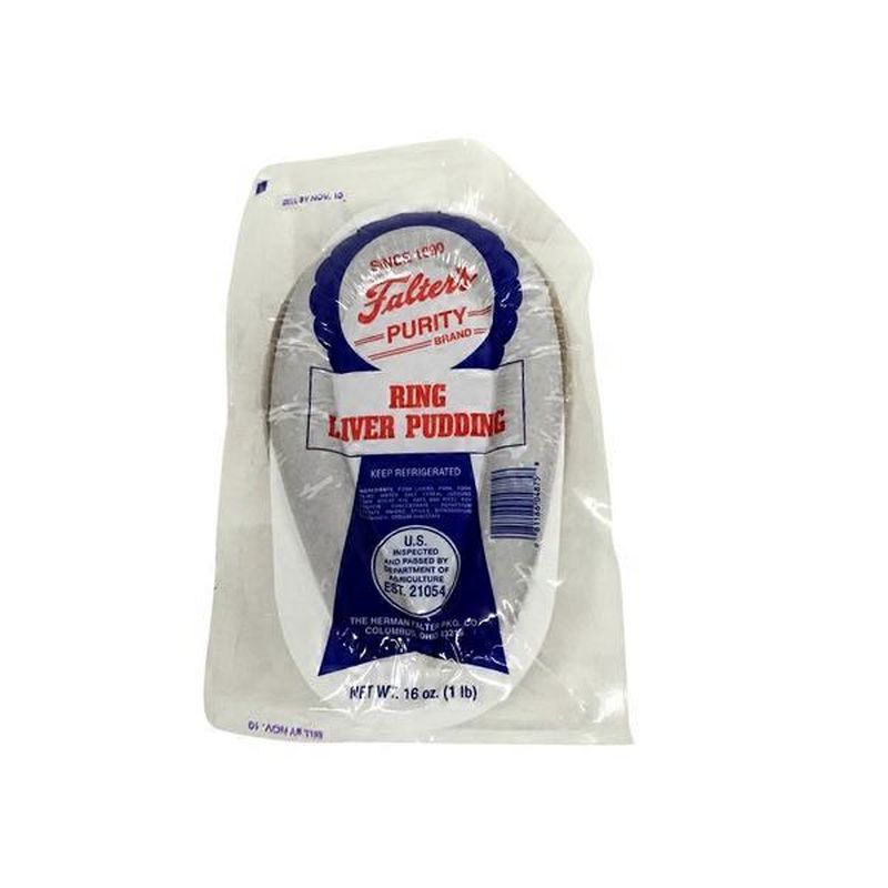 Falter's Liver Pudding Ring (each) Delivery or Pickup Near Me - Instacart