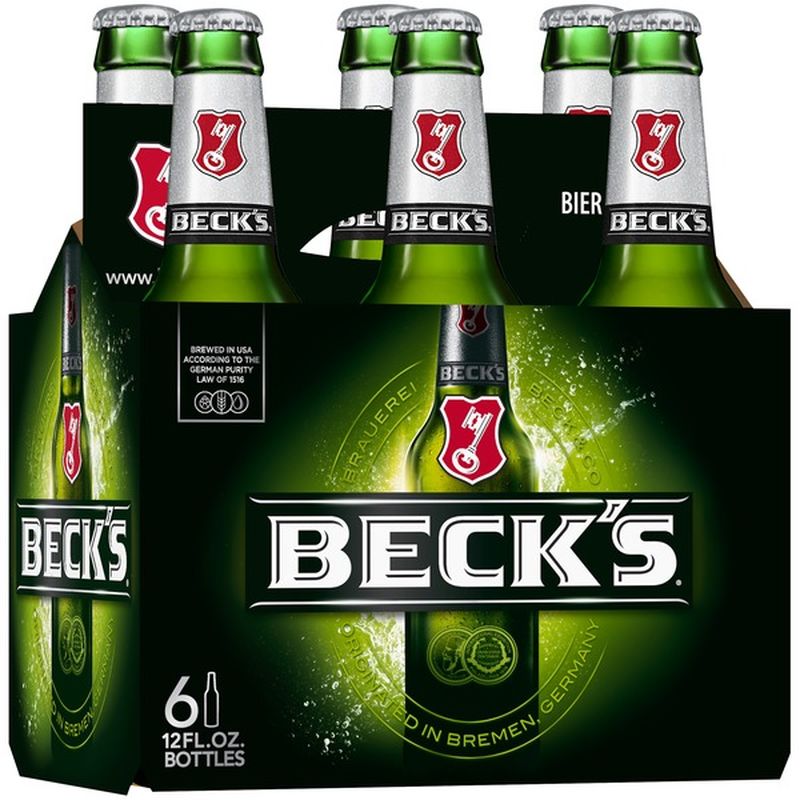 Becks Domestic Pilsner Beer (12 fl oz) Instacart