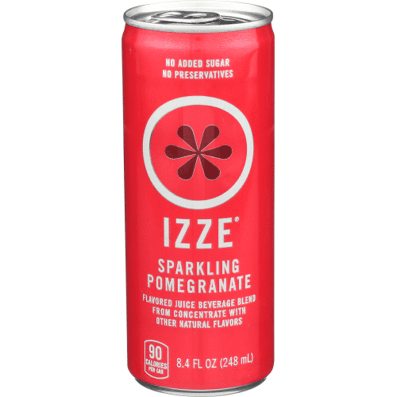 Izze Pomegranate Shelf Stable Juice Drink (8.4 fl oz) - Instacart