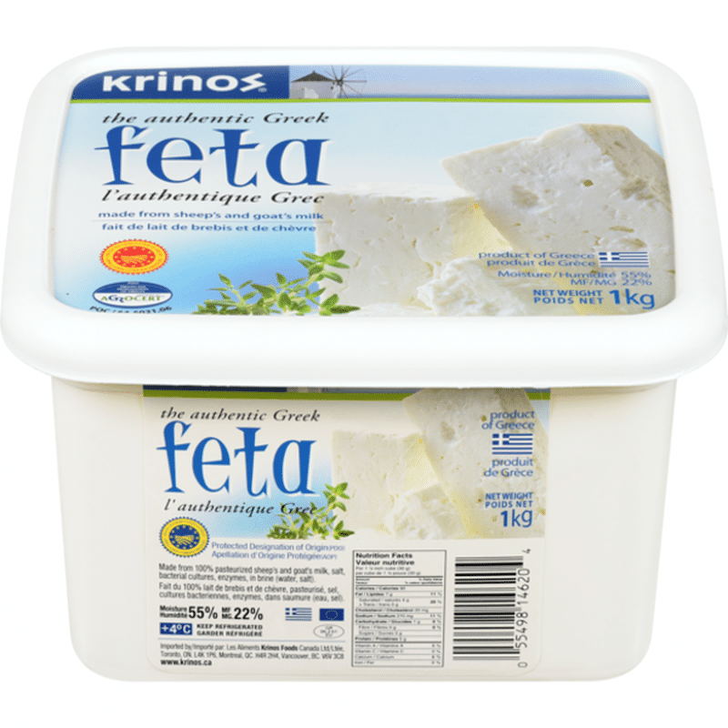 Greek Feta Cheese (each) Instacart