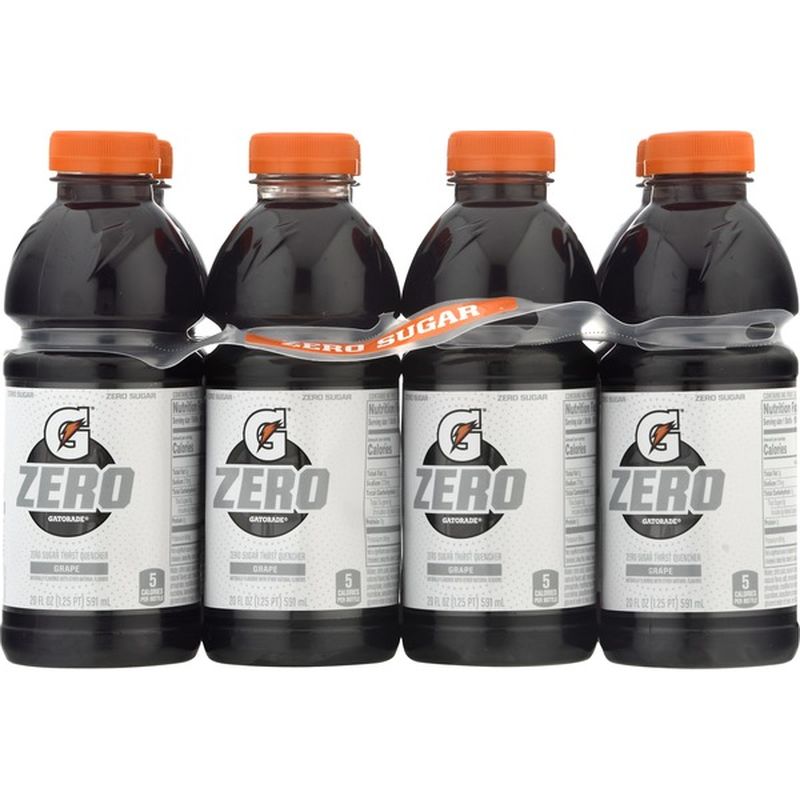 Gatorade Thirst Quencher, Zero Sugar, Grape (8 each) - Instacart