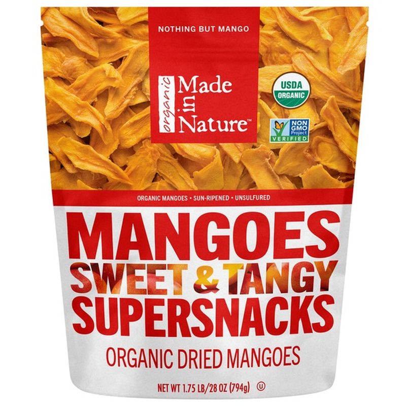 Made In Nature Organic Sunripened Mangoes, Dried Fruit (28 oz) from