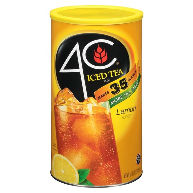 4C Iced Tea Mix, Natural Lemon Flavor (92.8 oz) from Costco Instacart